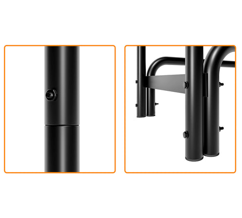 Kingson compact rack dimensions fit neatly beside a fireplace or near a fire pit.