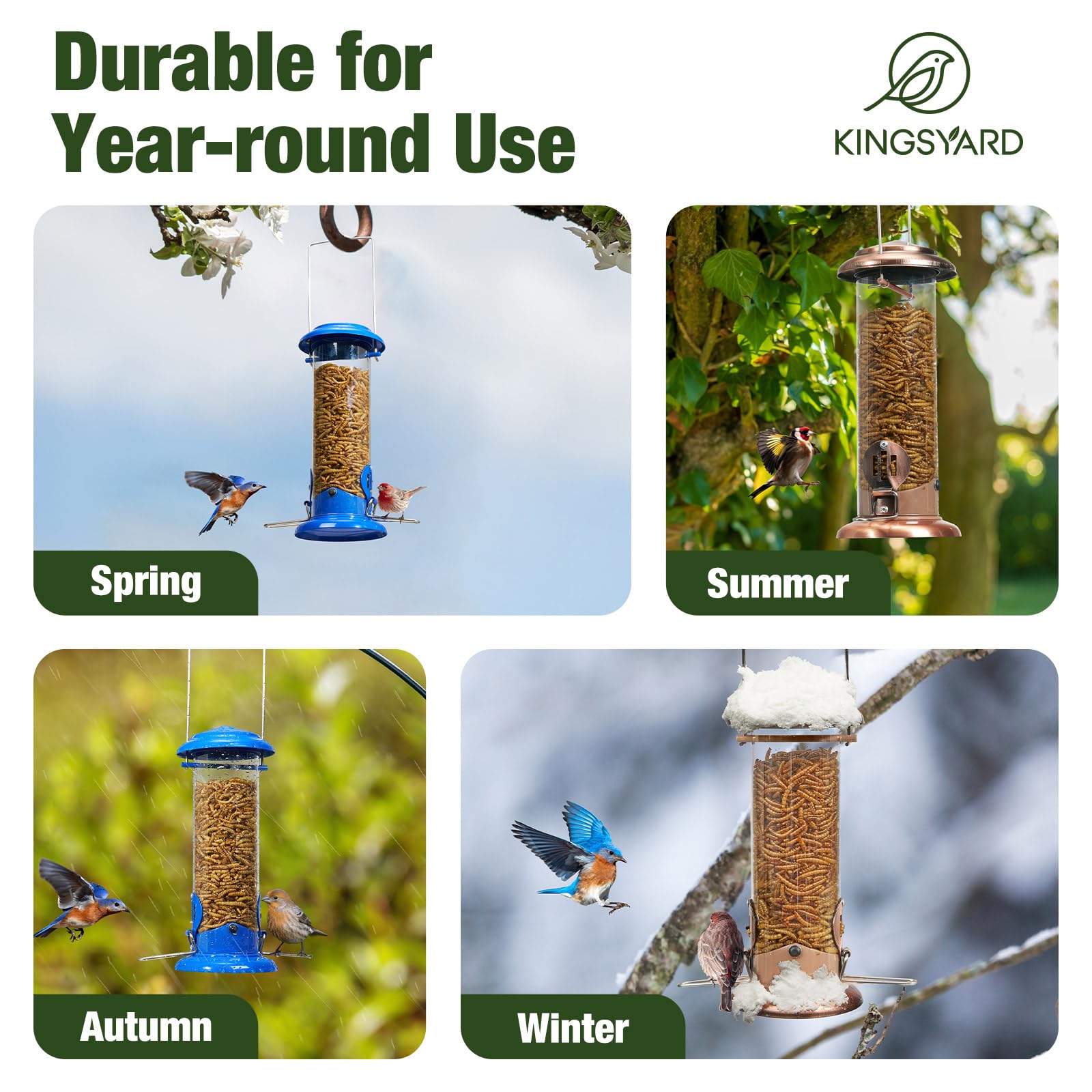 Kingsyard Bluebird Feeder is a thoughtful gift for bird lovers