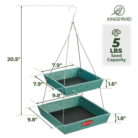 Kingsyard easy-clean assembly makes setup quick and maintenance simple.