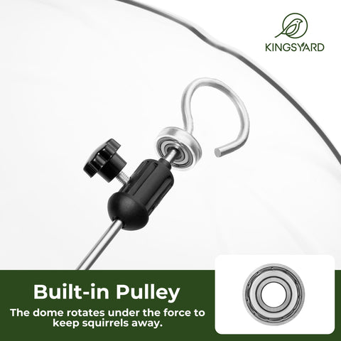 Kingsyard easy-clean tip-and-rinse design simplifies maintenance.