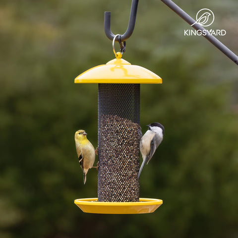 Kingsyard outdoor hanging feeder fits branches and garden spaces