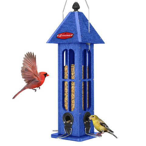 Kingsyard rainproof bird feeder enhances garden decor and makes a thoughtful gift