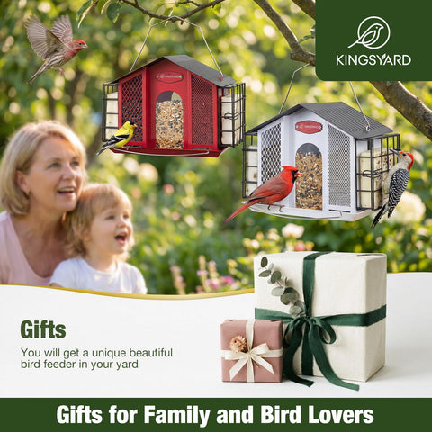 Elegant garden accent that doubles as a thoughtful gift for bird lovers.