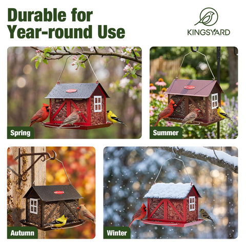 Kingsyard gift-worthy bird feeder for gardens and outdoor spaces.