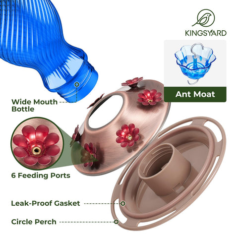 Kingsyard anti-ants moat helps protect nectar from crawling insects