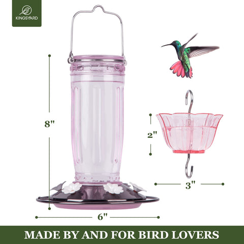 Kingsyard hanging feeder with stainless hook for stable outdoor use.