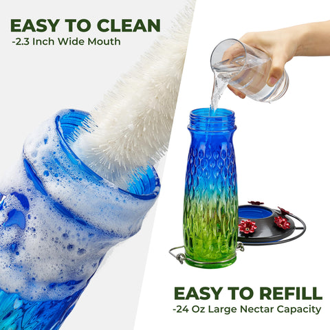 Kingsyard removable top allows thorough cleaning and maintenance