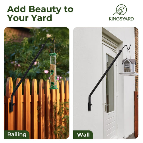 Kingsyard adjustable reach enables varied heights for garden setups.