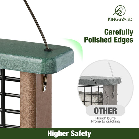 Kingsyard removable-mesh top allows easy cleaning after use.