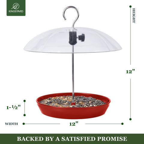 Kingsyard drainage-enabled seed compartments help keep seed fresh and dry.