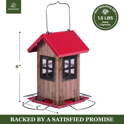 Kingsyard transparent window for easy seed monitoring without disturbance