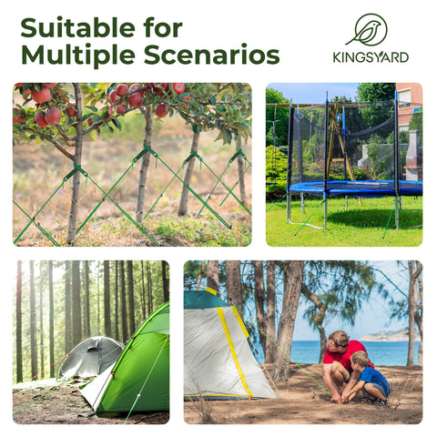 Kingsyard versatile outdoor kit supports tents, canopies, and inflatables.