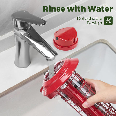 Kingsyard wide-mouth top for spill-free refills