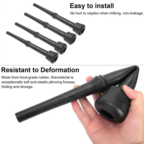 KINGTAIXIN four-piece liner set for durable dairy farm replacement.