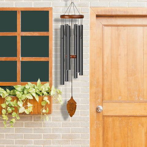 Kingtto Outdoors garden decor wind chime adding soothing outdoor ambience.