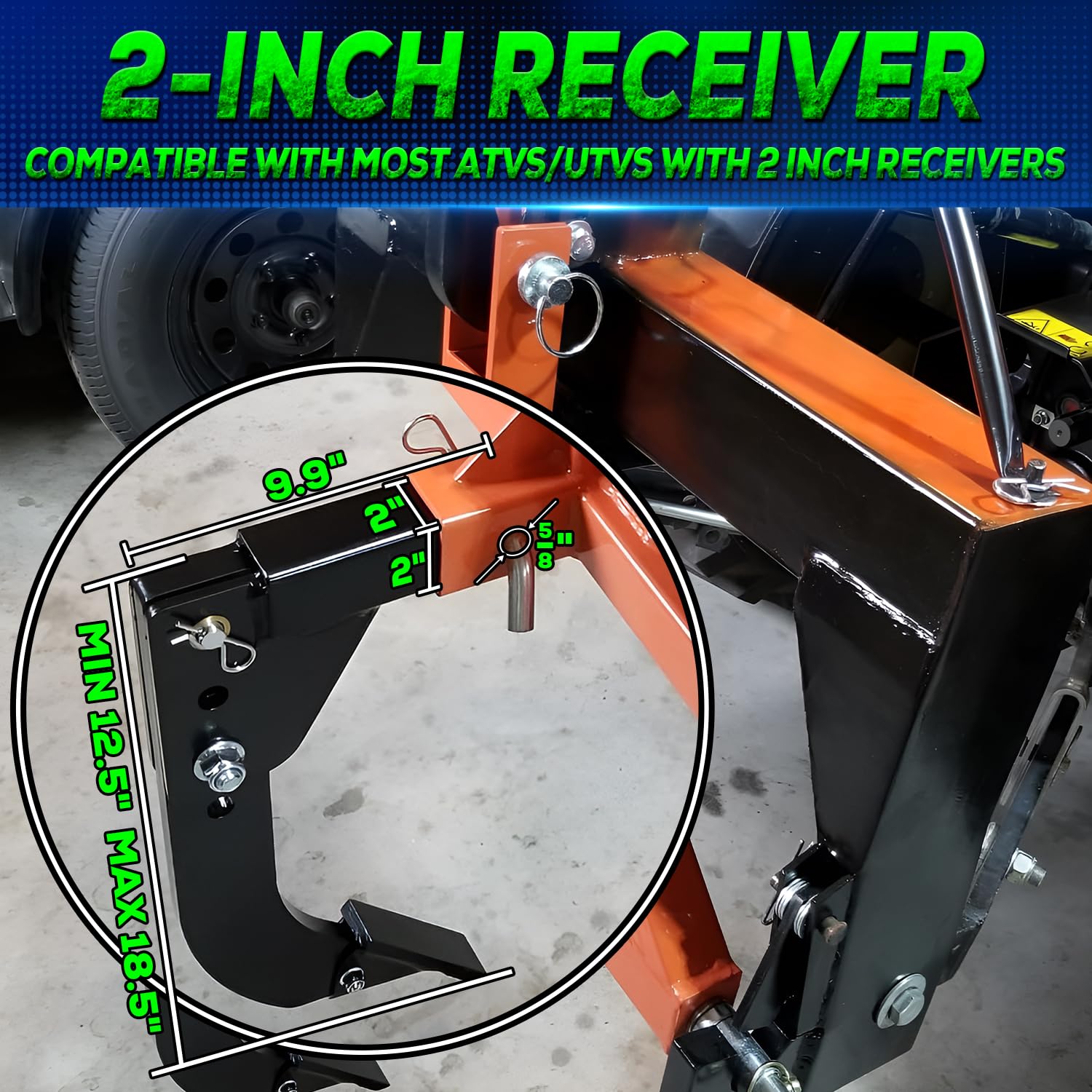 Kingway subsoiler plow teeth showing durable construction for tough soil.