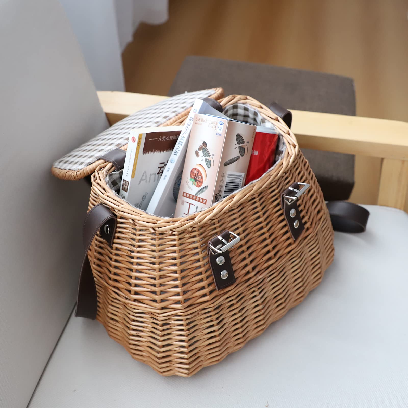 KINGWILLOW handcrafted wicker emphasizes natural texture and durability during everyday use