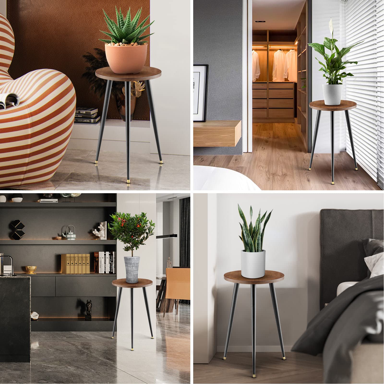 KINNARY plant stand suitable for indoor and outdoor use with UV-protected finish
