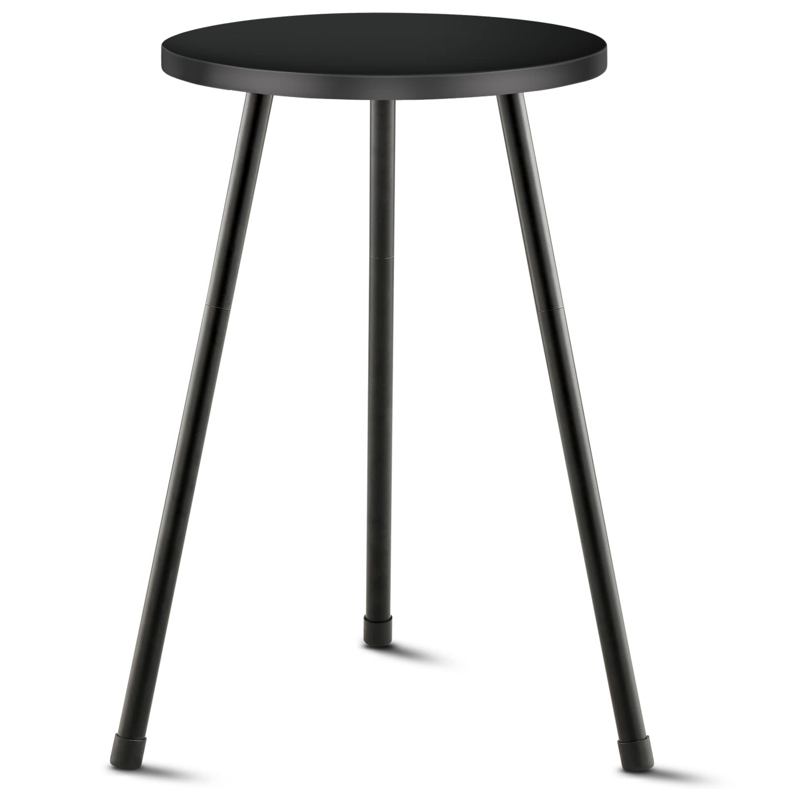 KINNARY tall plant stand top view shows sturdy metal legs.