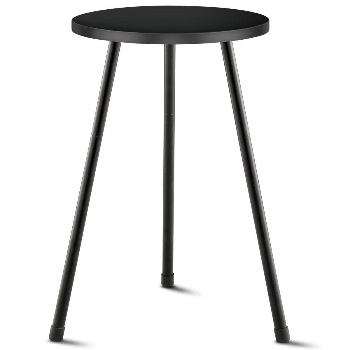KINNARY tall plant stand top view shows sturdy metal legs.