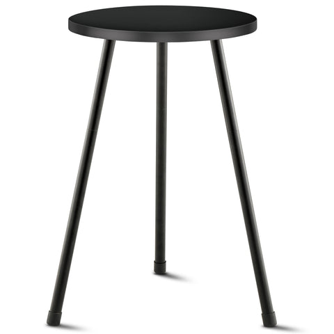 KINNARY tall plant stand top view shows sturdy metal legs.