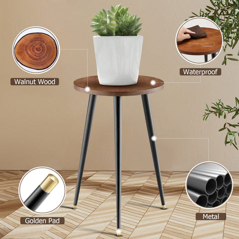 KINNARY stand top made from solid walnut for a durable finish