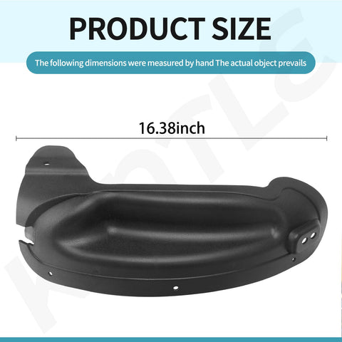 KINTLE mulching cover kit showing bolts and ties for secure installation.