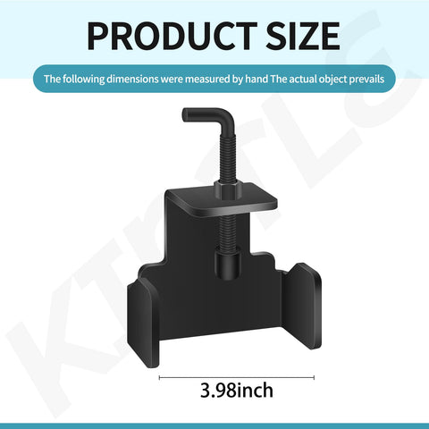 KINTLE blade removal tool with clamp engaged, blade held steady for removal.