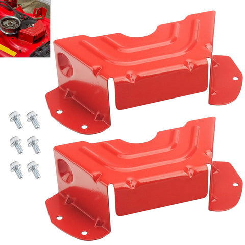 KINTLE deck spindle guard cover for 42-46 inch decks protects pulleys.