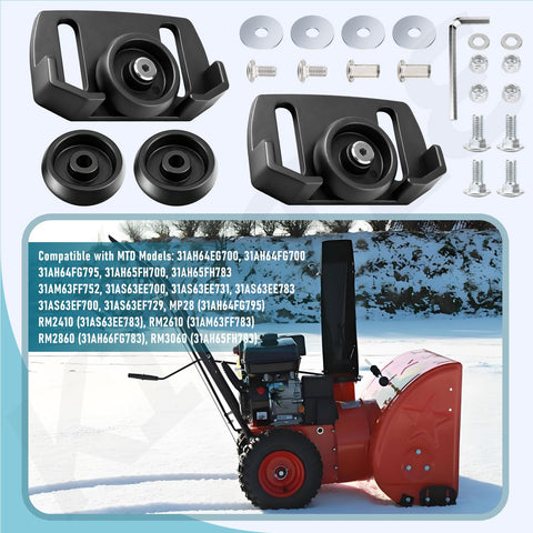 KINTLE durable roller skid shoes withstand cold winter use.