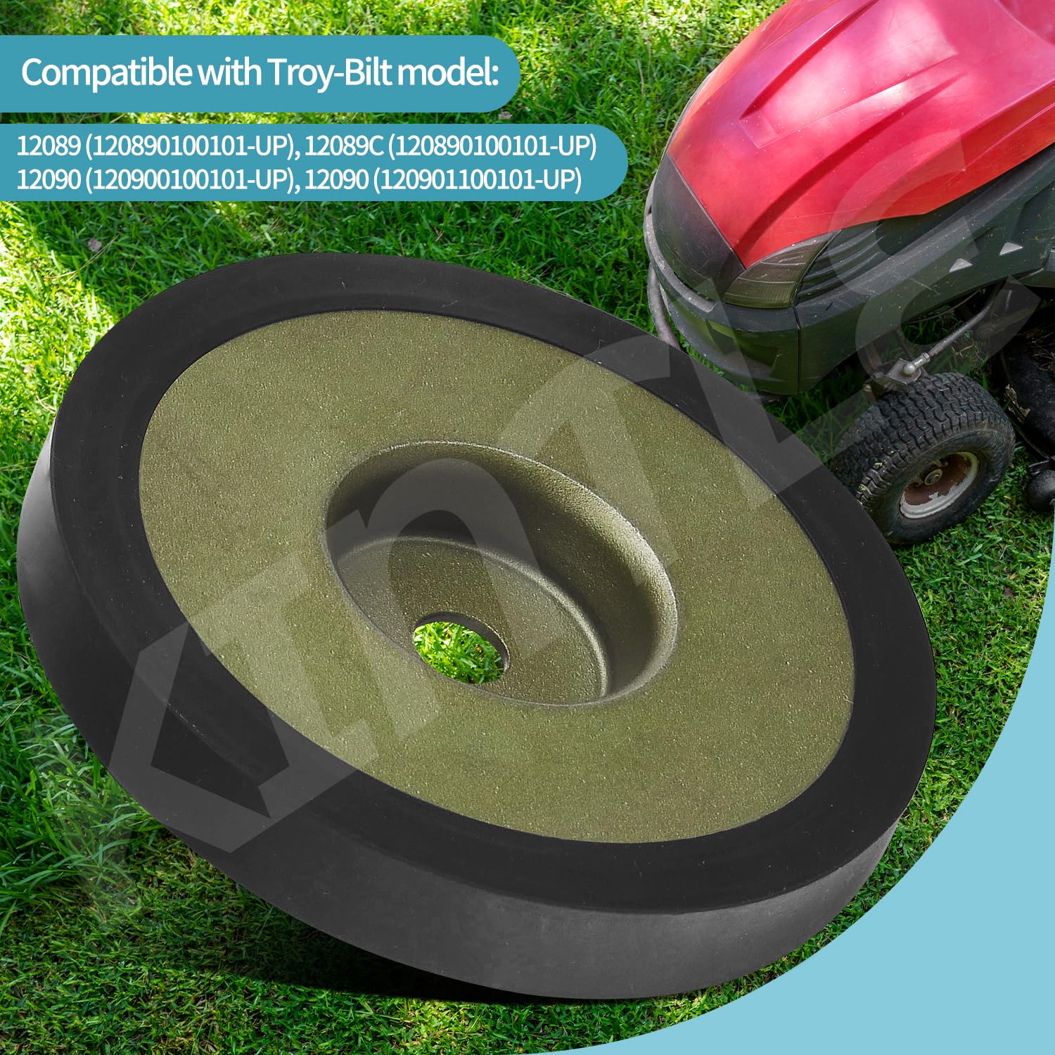KINTLE operation tip image showing avoidance of force during tilling.
