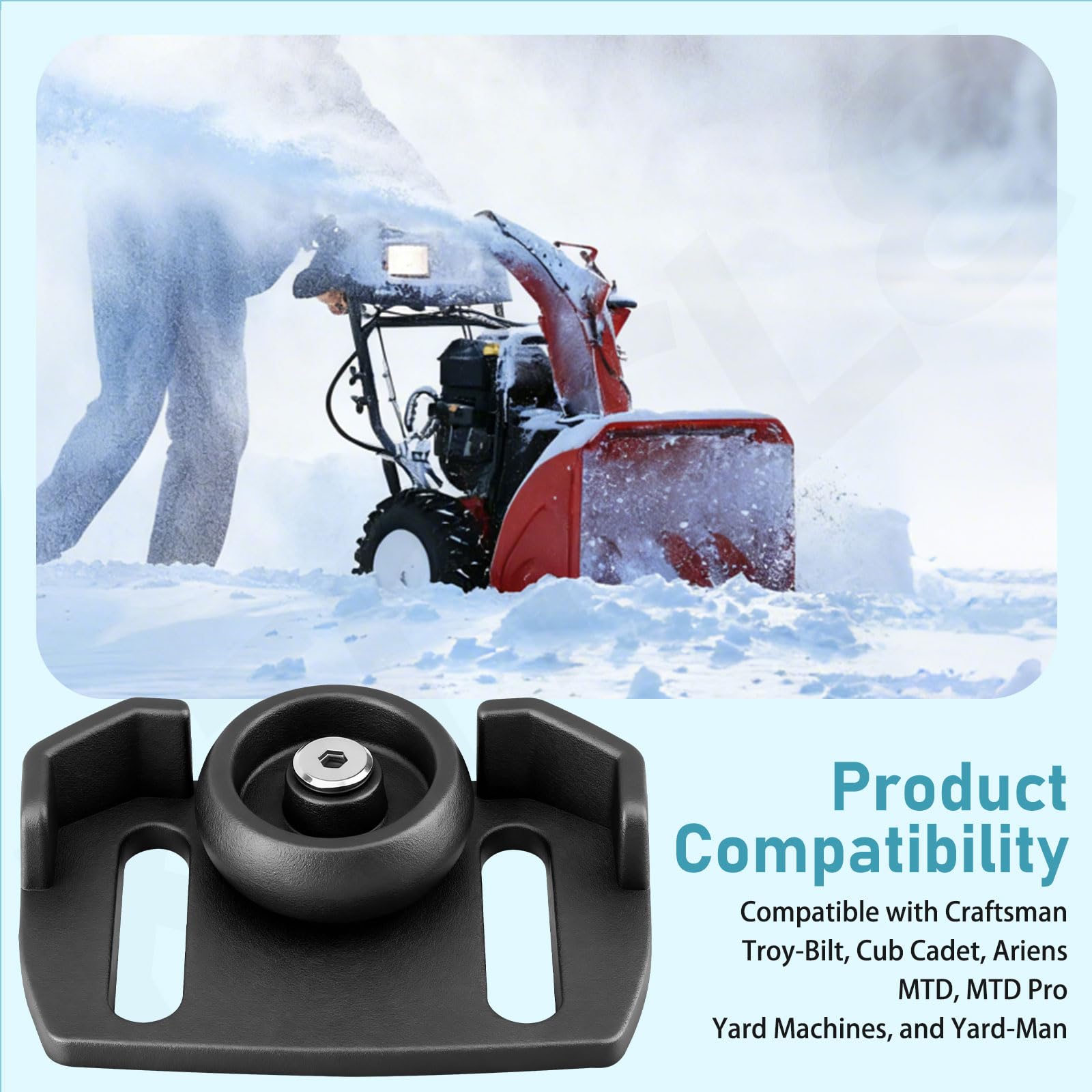 KINTLE skid shoes compatible with MTD and Craftsman models.