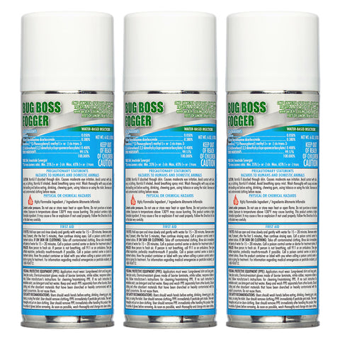 KINZUA Environmental Bug Fogger emits fast-acting mist for quick indoor and outdoor control.