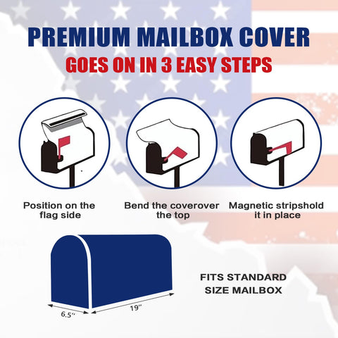 KIOYTLIK designer-created mailbox cover reflects Independence Day culture