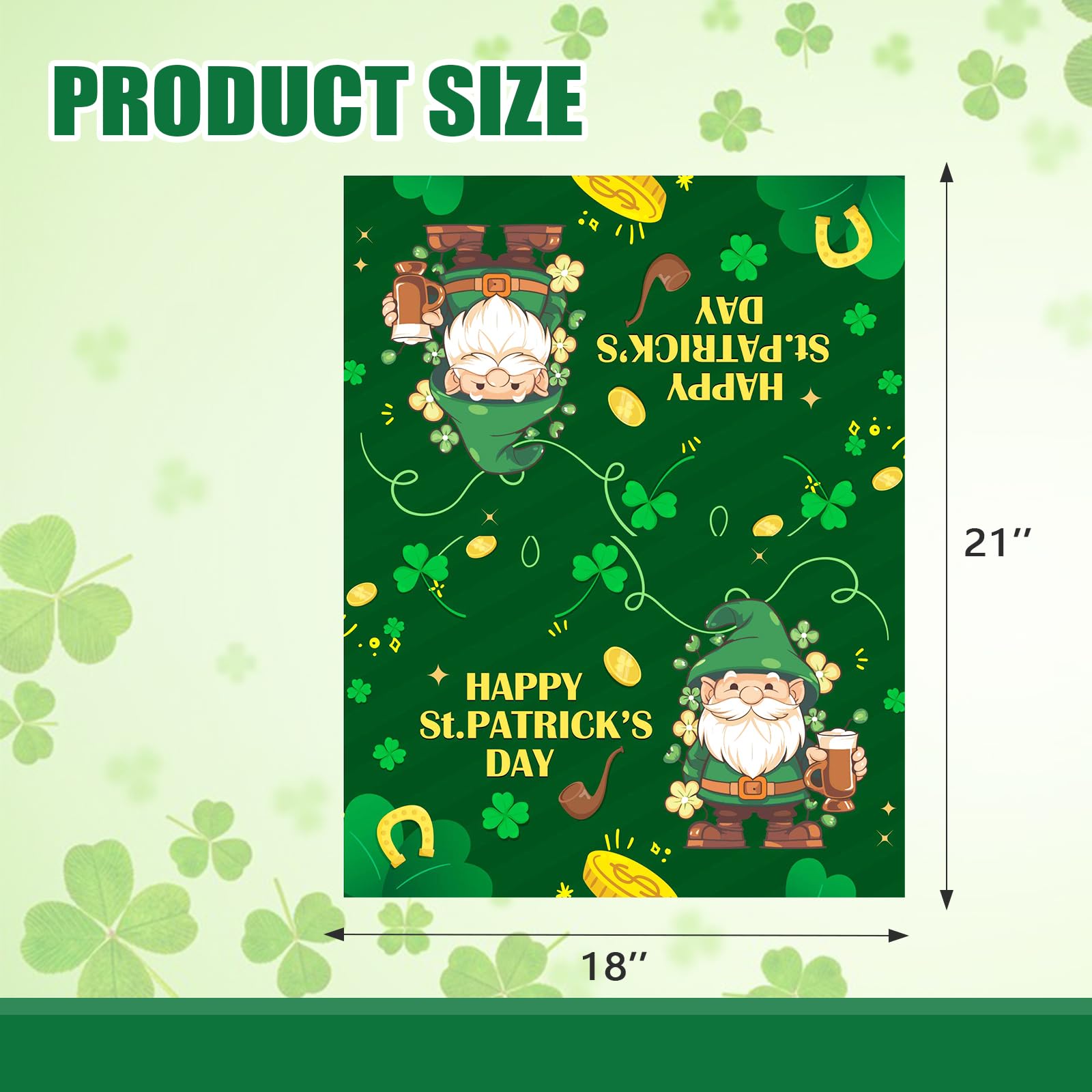 KIOYTLIK St. Patrick's Day mailbox cover packaged for sale