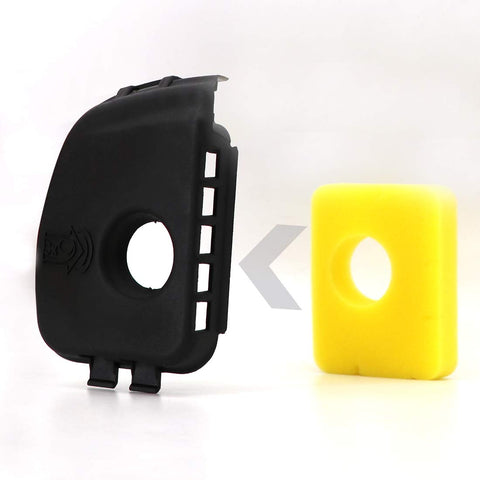 KIPA air cleaner cover for Briggs 08P502 – side view, easy install helps quick maintenance.