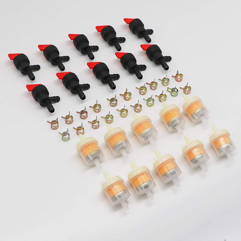 KIPA hose clamps set secures fuel lines for reliable operation