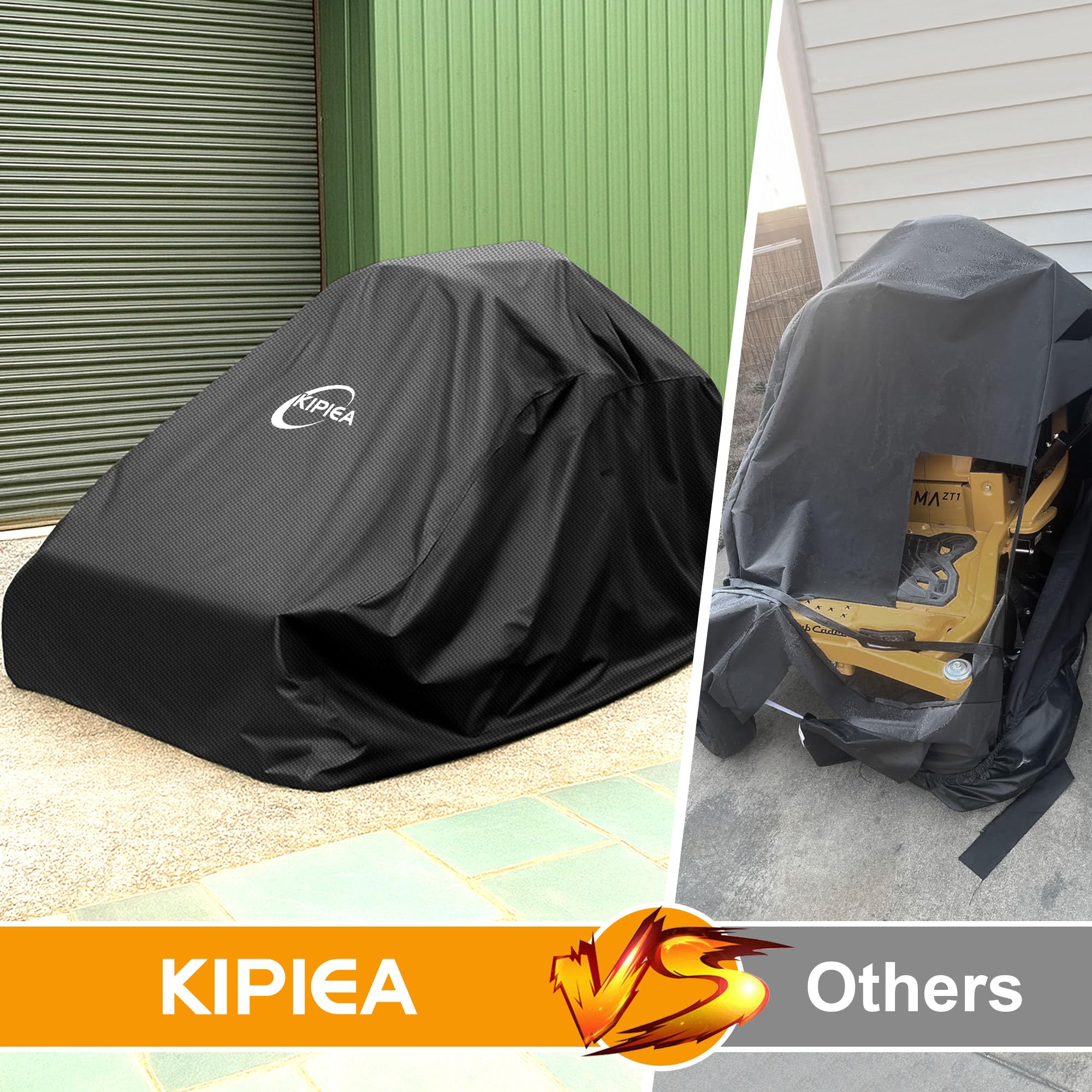Kipiea drawstrings and storage bag for easy securing and tidy storage.