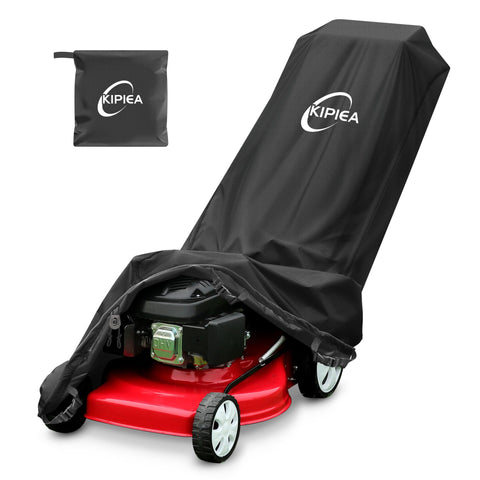Kipiea Outdoor 600D cover on a mower keeps it dry in rain