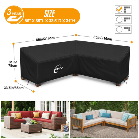 Kipiea cover showing waterproof coating for rain protection