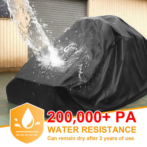 Kipiea universal-fit cover fits most zero-turn mowers.