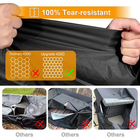 UV-resistant Kipiea coating helps prevent fading and wear from sun exposure.