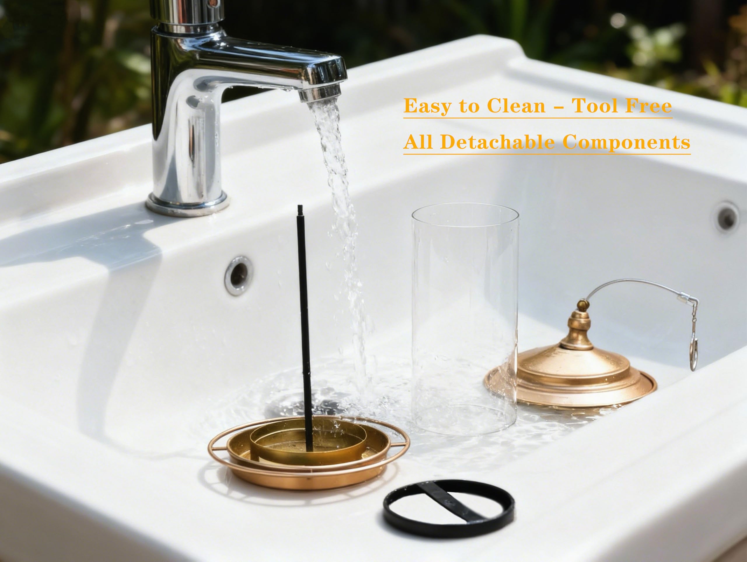 KiRuan Deco detachable-components enable easy cleaning and maintenance.