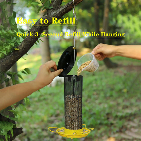 KiRuan Deco flip cover filling enables quick refills while hung