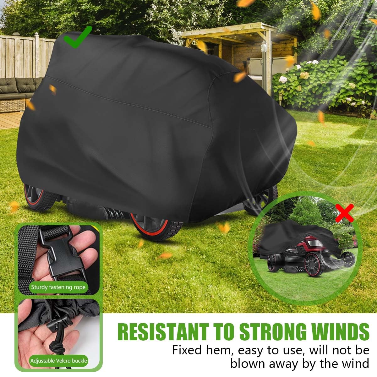 KISEER heavy-duty coating offers durable protection against dirt and weather