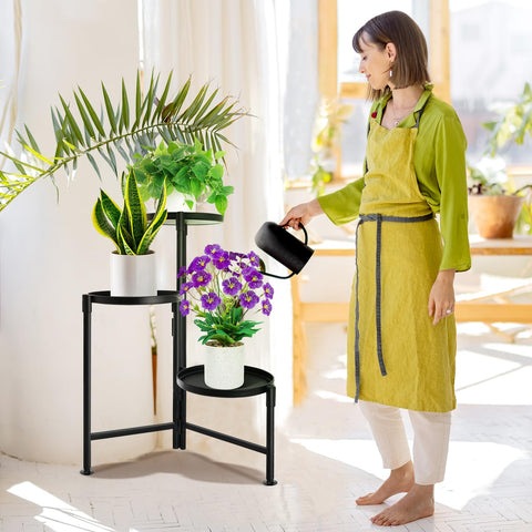 KISENG anti-slip feet protect floors during plant display