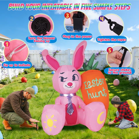 KISSUNY yard decor elevates lawns, gardens, and patios for spring celebrations.
