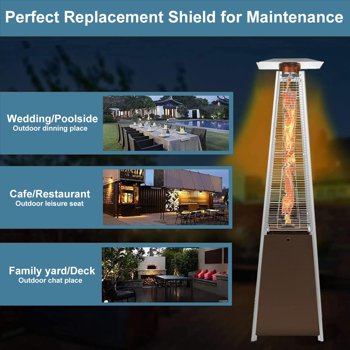 Kisworm heat reflector shield installation shown as tool-free fit
