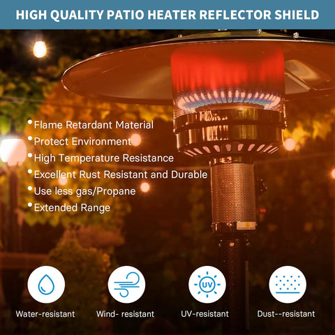 Kisworm replacement part for patio heaters supports easy maintenance in hospitality settings.