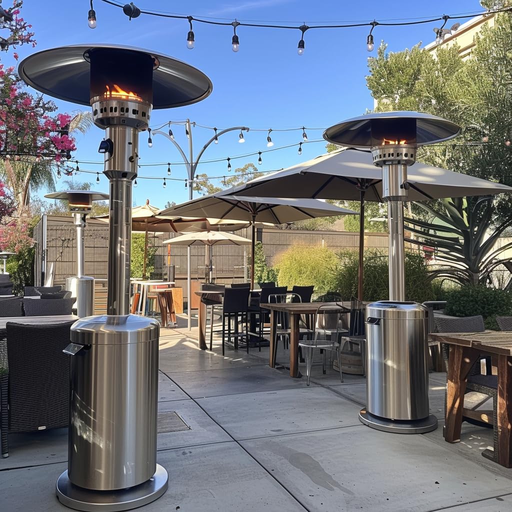 Kisworm weatherproof dome protects the heater from elements while preserving performance.
